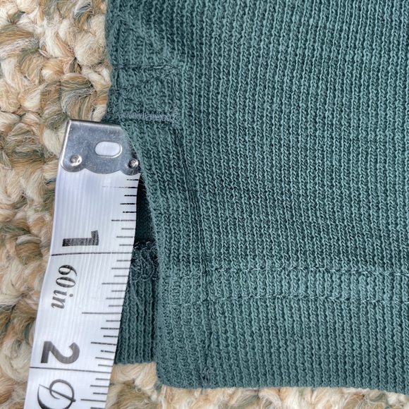 Duluth Trading Co Rib Long Sleeve Cotton Mountain Polo Shirt - Deep Hunter Green - Picture 11 of 13